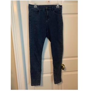 ★ forever 21 high waisted dark wash jeans ★